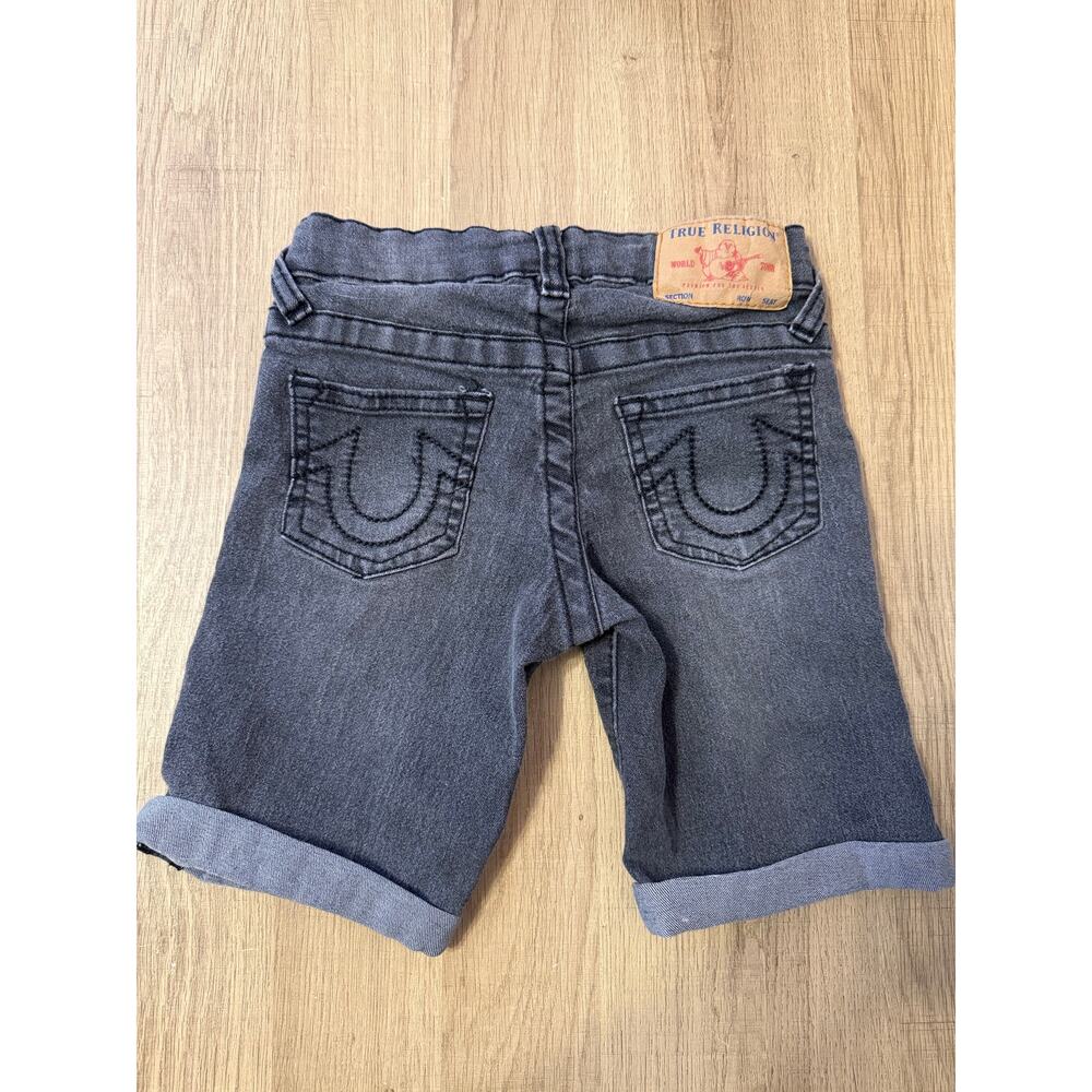 True Religion Black Bottoms Kids Children’s Sz 5